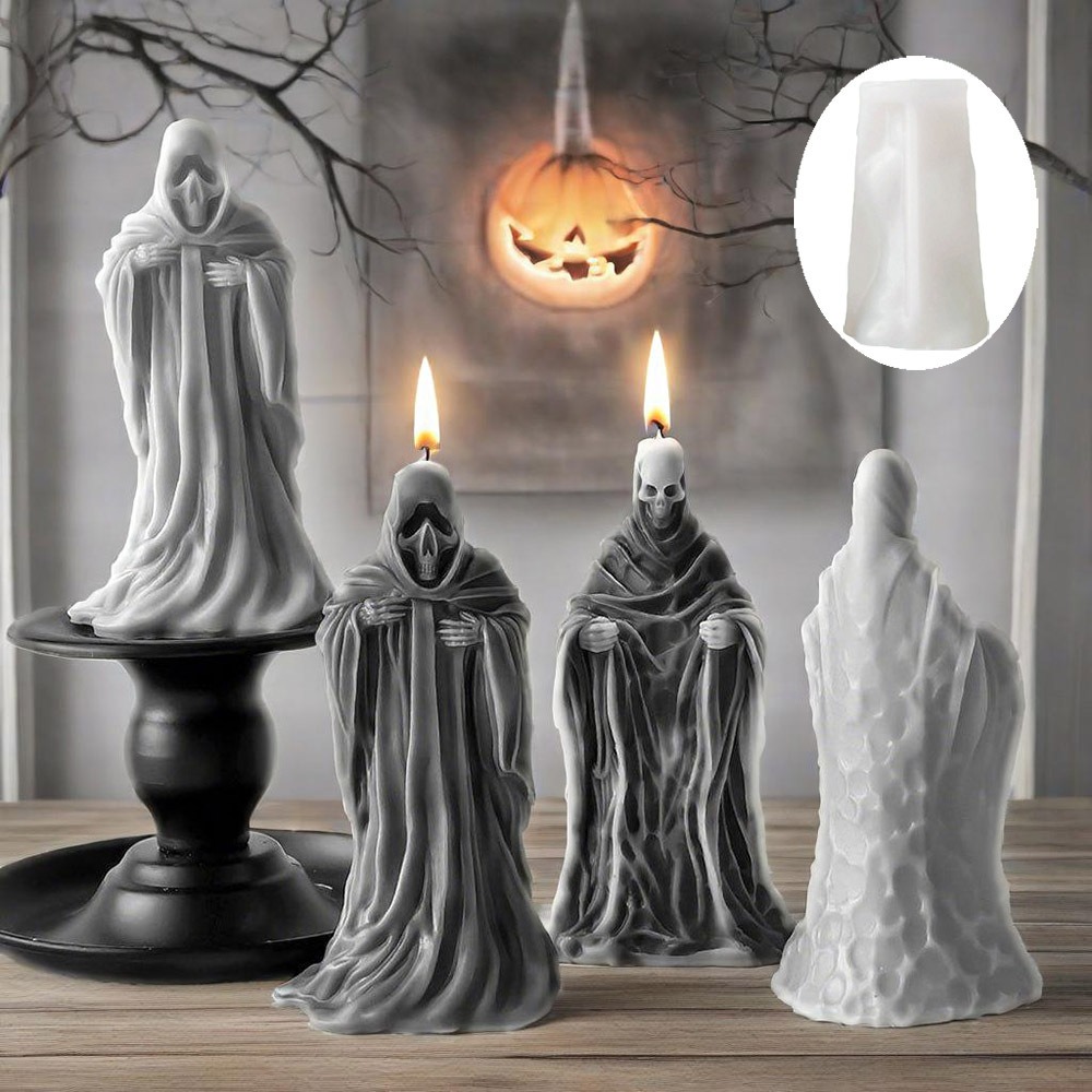 Candle Supplies Tins - Vela aromática de esqueleto 3D, molde