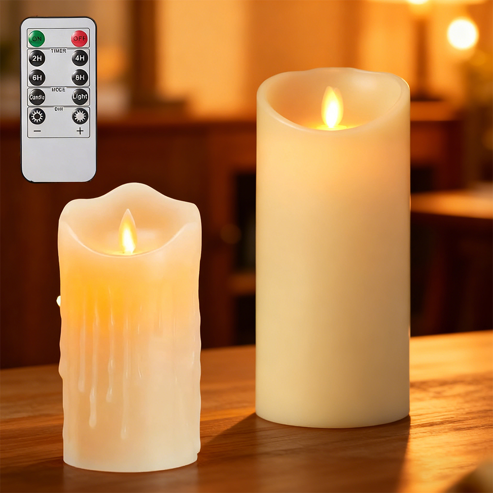 Candle Surprise - Lámpara de vela sin llama con