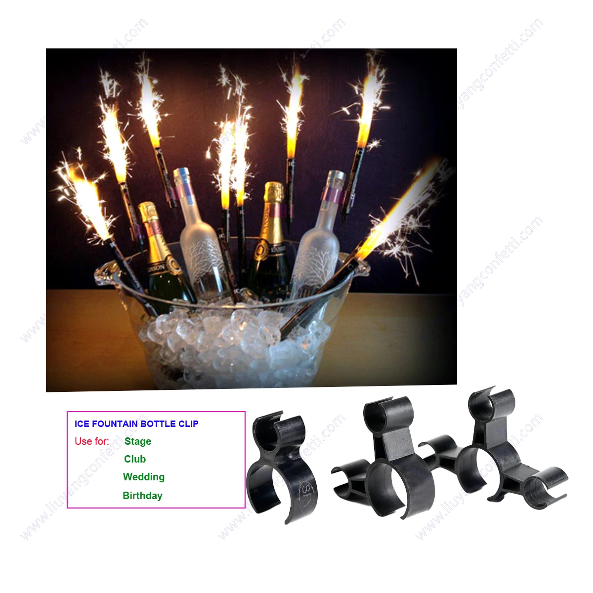 Candle Surprise - 10 unidades de fuente de chispas