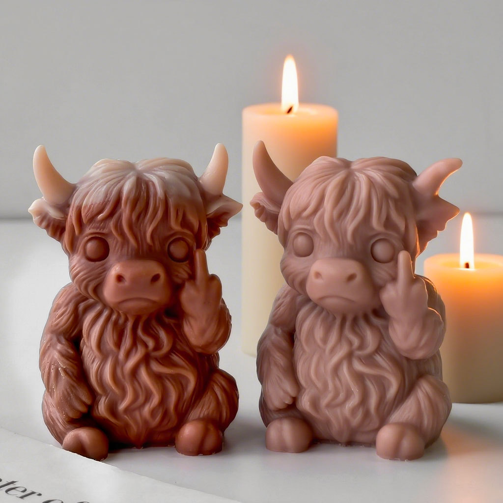 DIY dibujos animados Yak tortu - Candle Supplies Store reseña y precio