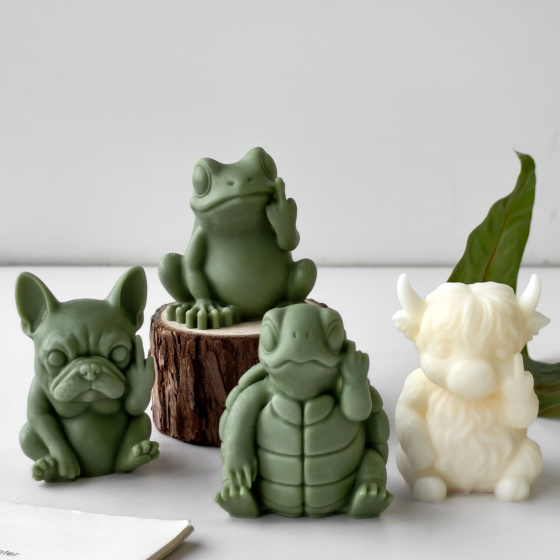 DIY dibujos animados Yak tortu - Candle Supplies Store reseña y precio