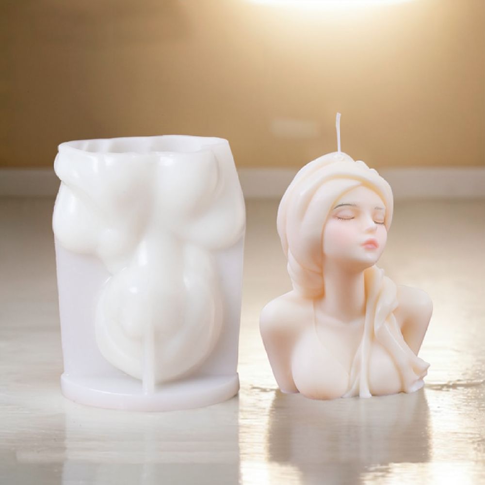 Molde de silicona con forma de - Candle Supplies For Business reseña y precio